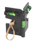 Hands Free Magnetic Post Level 5 Inch With 3 Acrylic Vials for precise leveling with elastic strap, magnetic strips, and USA polymer.