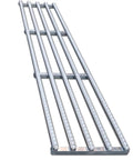 Light-Duty Gravity Roller Conveyor Slide With Abs Plastic Rollers And Heavy Duty Stainless Steel Frame, 40cm wide, for cargo transport.