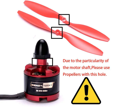 2212 920KV Brushless Motors CW CCW For F330 F450 F550 S500 S550 X525 DJI Phantom Quadcopters, 3.5mm Bullet Connectors