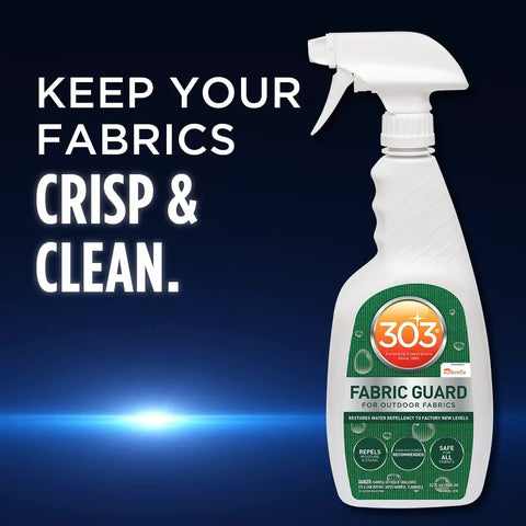 Outdoor Fabric Guard Restores Water Repellency To Factory New Levels, Repels Moisture, Prevents Stains, Safe For All Fabrics, 32 Oz