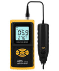 3 In 1 Digital Vibration Meter Vibrometer For Shop Floor Diagnostics, Real Time Vibration Analysis, Piezoelectric Sensor Vibe Checker, Rotating And Reciprocating Equipment Monitor, Pro Grade Tool handheld meter with probe