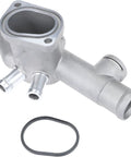 Heavy Duty Replacement Cooling Hose Flange With Heat Resistant Construction For No Sweat Engine Cooling And Drip Free Cruising Solid Garage Tested Fitment For Daily Drivers - Aluminum construction with rubber O-ring.