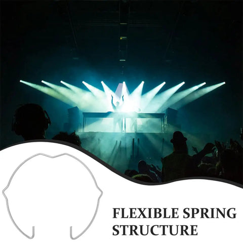 Image showing flexible spring structure of Six Pack Recessed Light Spring Clips Made From Manganese Steel With High Elasticity.