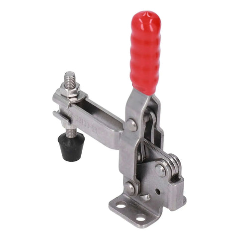Heavy Duty Toggle Clamp With Stainless Steel Body And Ergonomic Plastic Handle, 227 Kg Clamping Force, Built For Mechanical Equipment