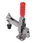 Heavy Duty Stainless Steel Toggle Clamp With Plastic Handle, 227Kg Clamping Force, Adjustable Opening For Mechanical Equipment