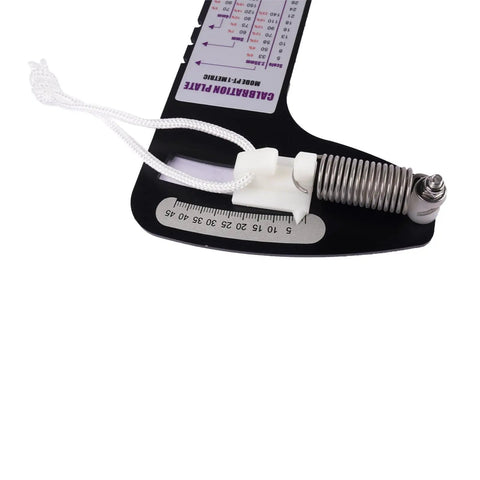 Analog Tension Gauge For Sailboat Rigging And Wire Rope, Fits 2.5, 3 And 4 Mm Cables, High Precision Dial Readout In Kilograms, Real Time Tension, Five Percent Accuracy, Perfect For Tuning Rigging And Boosting Sail Performance. analog tension gauge with spring and rope, for 2.5-4 mm cables