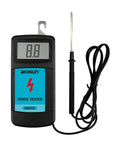 Electric Fence Voltage Tester And Fault Finder With Digital Display 0.3 kV To 9.9 kV Range 57 Inch Wire Lead Auto On Off Power Saving Design Blue EM555