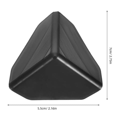 Scratch Proof Corner Guards No Fuss Pack of 100 Easy Install Plastic Edge Protectors, 7cm x 5.5cm for furniture and carts.