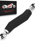 Adjustable Brake Linkage Pushrod Lever For Softail With Mid Controls 2018 To 2024 Fits Street Bob 114 Low Rider S ST Low Rider Standard Heim Joint Angled Brake Shift Lever Easy Install Plug And Play, black metal with heim joints