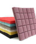 Professional Grade High Density Soundproof Foam Wall Panels For Home Studios And Lounges Killing Echoes While Cranking Audio Output To Dope Levels, featuring colorful acoustic tiles.