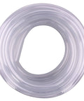 Coiled Clear PVC Tubing 1 Inch ID And 1 1/4 Inch OD 25 Feet Flexible Vinyl Hose For Food Grade Liquids And Semi Solids