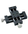 Manual XY Axis Motion Stage Cross Slide Table With Stainless Steel Build Rock Solid Linear Motion Guides Effective Travel 40mm By 60mm