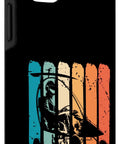 Dope Retro Gyrocopter Pilot Inspired Phone Case For iPhone 12 And 12 Pro, Vintage Autogyro Gyroplane Art For Aviation Fans