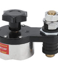 Close-up of Magnetic Welding Ground Clamp Workhorse With Sturdy Adjustable Switchable Holder, Grounding Magnet Connector