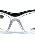 Non Conductive Nylon Safety Goggles With Dust Dam And Replaceable Nose Bridge Prescription Lenses Not Included Ready Protective Eyewear For Industrial Workshop And Lab Use All Day Comfort ANSI Z87 1 CSA Z94 3 EN 166 Large Fit front view