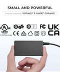 Person holding 12V AC DC Power Adapter Replacement For Korg KA320 Power Supply compatible with Krome M50 and PA-series