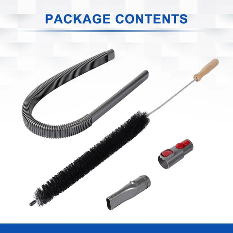 Dyson Dryer Vent Cleaner Kit With Lint Brush And Extension Hose For Deep Cleaning Of Dryer Vents And Lint Traps Pro Grade Attachments