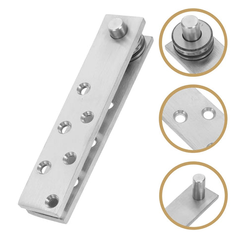 Heavy Duty Stainless Steel Pivot Hinge For Hidden Doors Concealed Door Hardware For Secret Bookcase Installations Seamless Rotation