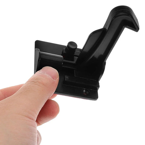 Close-up of invisible safety locks for cabinets and drawers with easy installation kidproof latches for doors and furniture 12 pack