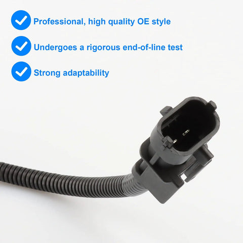 Crankshaft Position Sensor Replacement For Hyundai And Kia Drop-In Plug And Play Direct Fit 391802B000 39180-2B000, wiring connector