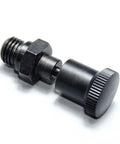 Built Tough Carbon Steel Index Plunger With Spring Loaded Locking Pin For Pro Level Tooling and Fixture Setup Delivering Knockout Grip and Relentless Durability MT303F Edition close-up view of plunger.