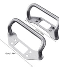Stainless Steel Widened Carry Handle For Longboards And Electric Skateboards With Four Finger Grip Easy Install Durable Wear Resistant Handle Bar