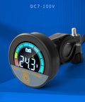 Digital Multimeter With Color LCD Display And Battery Voltage Monitor Splashproof Volt Meter For Motorcycle E Bike And Car