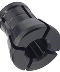 Close-up of a collet from the Four Piece 1/4 Inch Collet Kit For Makita Routers Fits 3621 3621A 3620 RP0900K RT0700CX3 RT0701CX3 RT0700C RT0701C XTR01Z