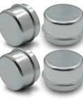4 Pack 1.78 Inch Trailer Bearing Dust Caps Grease Cap For Three Quarter Inch Wheel Hub Axles, Heavy duty metal caps