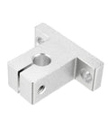 4 Pack SK25 Aluminum Linear Rod Rail Shaft Supports For 25mm Linear Motion Guides For CNC And 3D Printer, Smooth Alignment, High Precision, Easy Install, Corrosion Resistant, silver SK25 shaft support block
