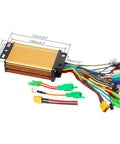 Drop Dead Easy Install 24V To 84V Brushless Sine Wave Motor Controller Kit With Sleek LCD Throttle And Secure Key Switch for electric bikes.