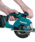 Game Changing 18V LXT Cordless Metal Cutter Shreds Steel Sheets Pipes Square Tubing And Unistrut 3600 RPM, handheld view, ergonomic design.
