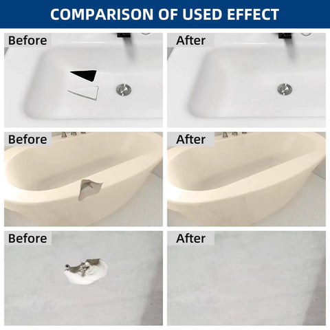 Comparison of tub and fiberglass shower repair kit white 3.7oz for porcelain tile, sink, bathtub fixing cracks, chips, dents, holes.