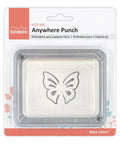 Dang Good Craft Paper Punch With Delicate Flower And Butterfly Designs, shows butterfly design on packaging.