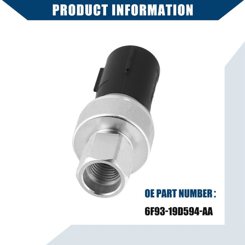 No 6F93 19D594 AA Air Conditioning Front Pressure Switch For Ford Escape 2008 2012 And Ford Explorer 2007 2010 Replacement