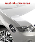 Front And Rear Bumper Quick Release Kit With Aluminum Fasteners And Fender Bracket, No Fuss Easy Removal And Reinstallation For General Motors Vehicles, Black Finish, Durable DIY Car Maintenance Accessory installed on car fender