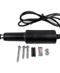 Boat Trim Tab Actuator Replacement 12V 2.25 Inch Stroke with 6 Ft Cable, screws, and connector for Marine Lenco 20400-001 OE Part 15054-001