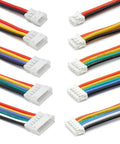1.5mm JST Style Male And Female Connector Kit With 28 AWG Silicone Cables, multi-color, plug and play connectors