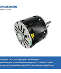 Half Horsepower Blower Fan Motor With 1075 RPM And Three Speed Settings 115 Volt