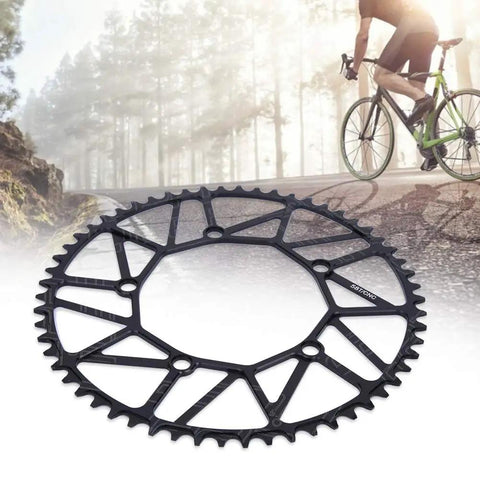 130 BCD Aluminum Alloy Narrow Wide Chainring For Road And Mountain Bikes 50T 52T 54T 56T 58T Direct Replacement Sprocket
