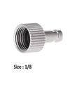 1/8 Inch Quick Release Airbrush Coupling Kit With 5 PCS Male Adapters And Female Connectors For Air Compressor And Air Hose