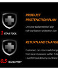 Product Protection Plan details for Shop Grade Heavy Duty Electric Circular Saw With 1500W Motor And 185mm Blade.