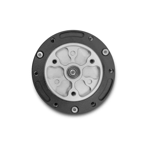 Front view of MG Brushless Micro Servo Motor With Planetary Gearbox Reduction for High Torque Projects, compact design.