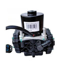 Electric Vacuum Pump For BYD Tang Qin Song E5 E6 Yuan EV Qin Plus Boss Grade Brake Booster Replacement, black aluminum housing.
