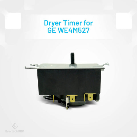 OEM Dryer Timer Replacement For GE Hotpoint RCA Sears Kenmore Dryers, Compatible With WE4M365 WE4M527, front view