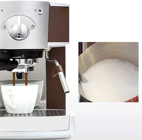Barista Grade Semi Automatic Espresso Machine For Home Or Office With 15 Bar Pump Delivers Rich Espresso Lattes And Cappuccinos In Minutes