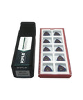 Right Cutting Three Quarters Inch CNC Lathe Carbide Excircle Indexable Turning Tool Holder Set with 10 WNMG Inserts for Hard Steel
