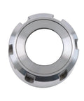 Heavy Duty ER32UM Collet Clamping Nut For M40x1.5 Thread CNC Lathe Tool Holder with rust-resistant finish viewed from top angle.