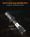 Mag Tube Cap Flashlight 500 Lumen End Mount For Remington 870 Shotgun Real 500 Lumen Tactical Light CR123A 3V battery