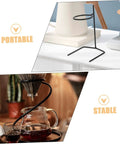 Grab A Fresh Cup With This Premium Solid Metal Coffee Dripper Stand perfect for stable brewing with pour over setups.
